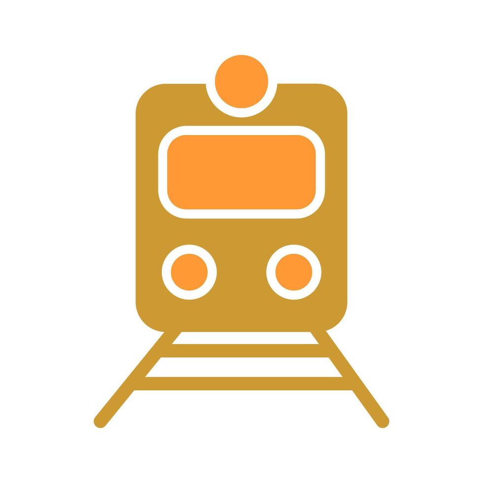 Railway Car Icon Design vector