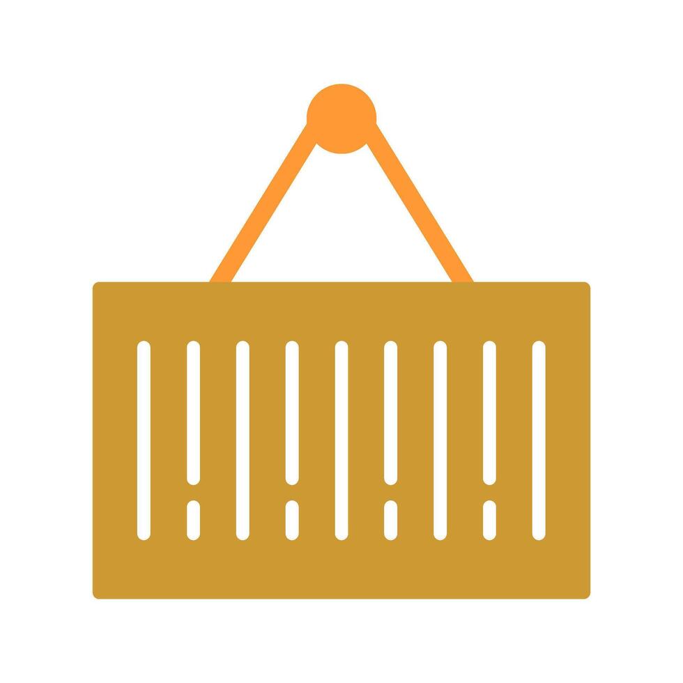 Barcode Sales Icon Design vector