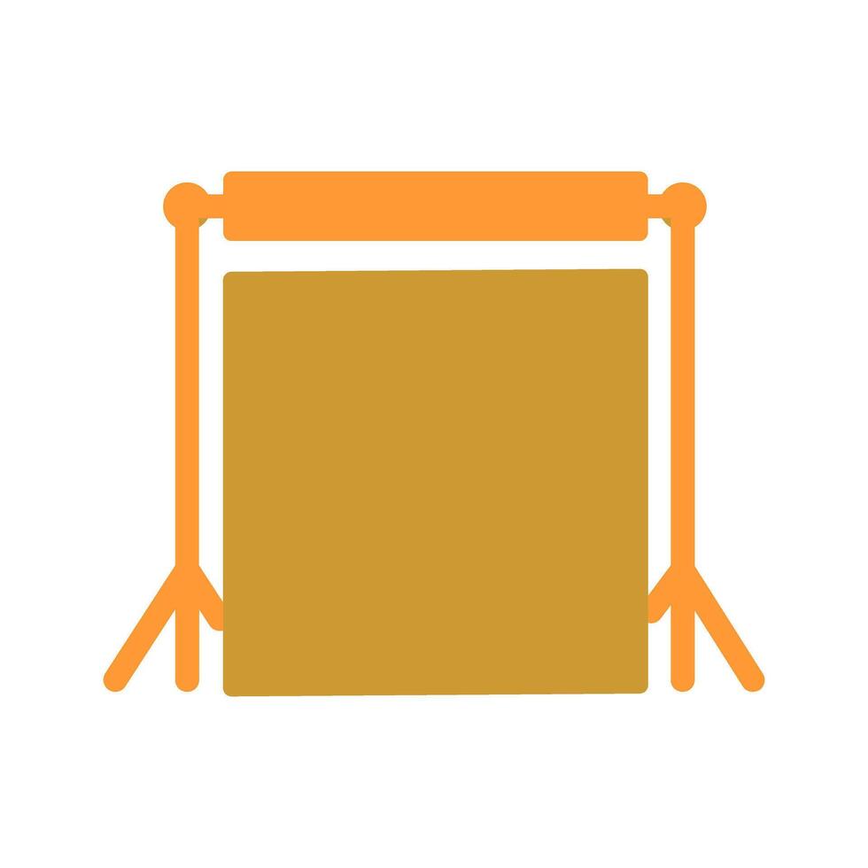 Photography Backdrops Icon Design vector