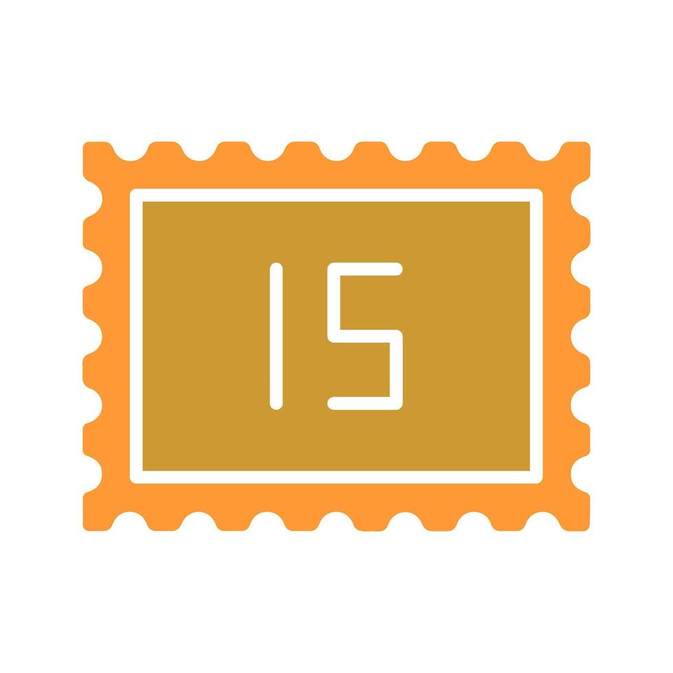 Postage Due Icon Design vector