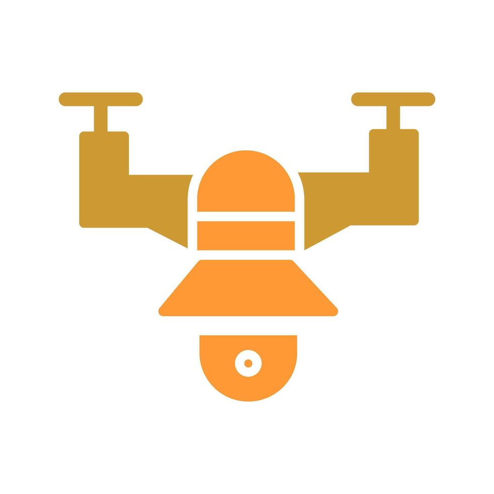 Drone Photography Icon Design vector