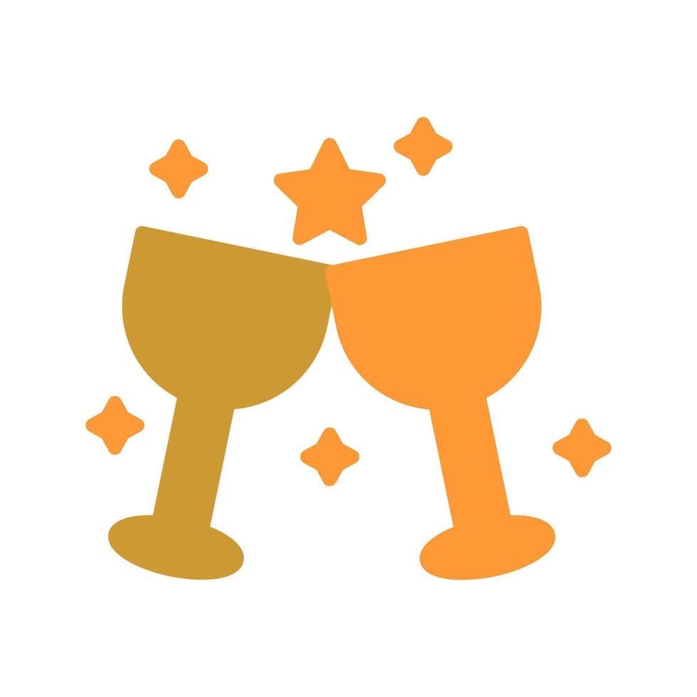Wine Party Icon Design vector