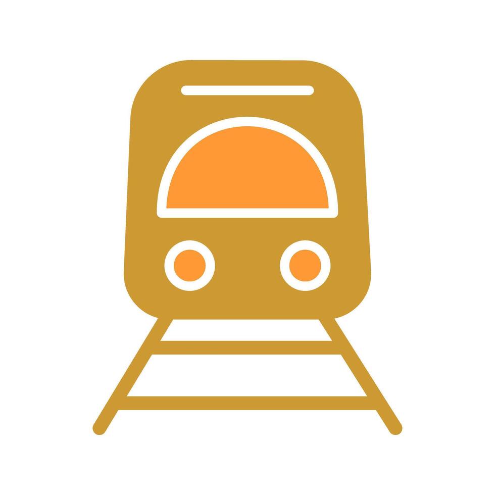 Light Rail Icon Design vector