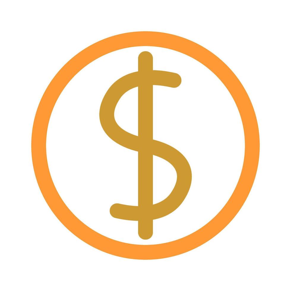 Dollar Icon Design vector