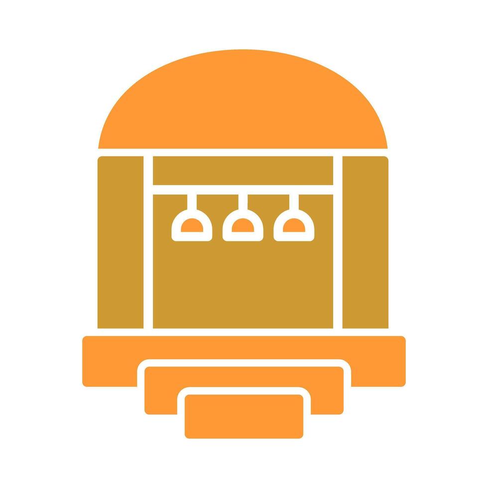 Party Venue Icon Design vector