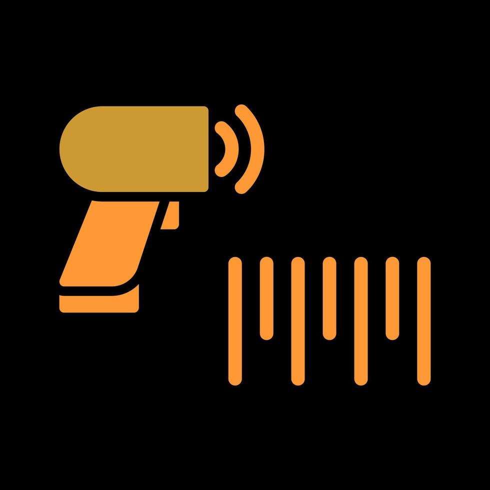 Barcode Scanner Icon Design vector