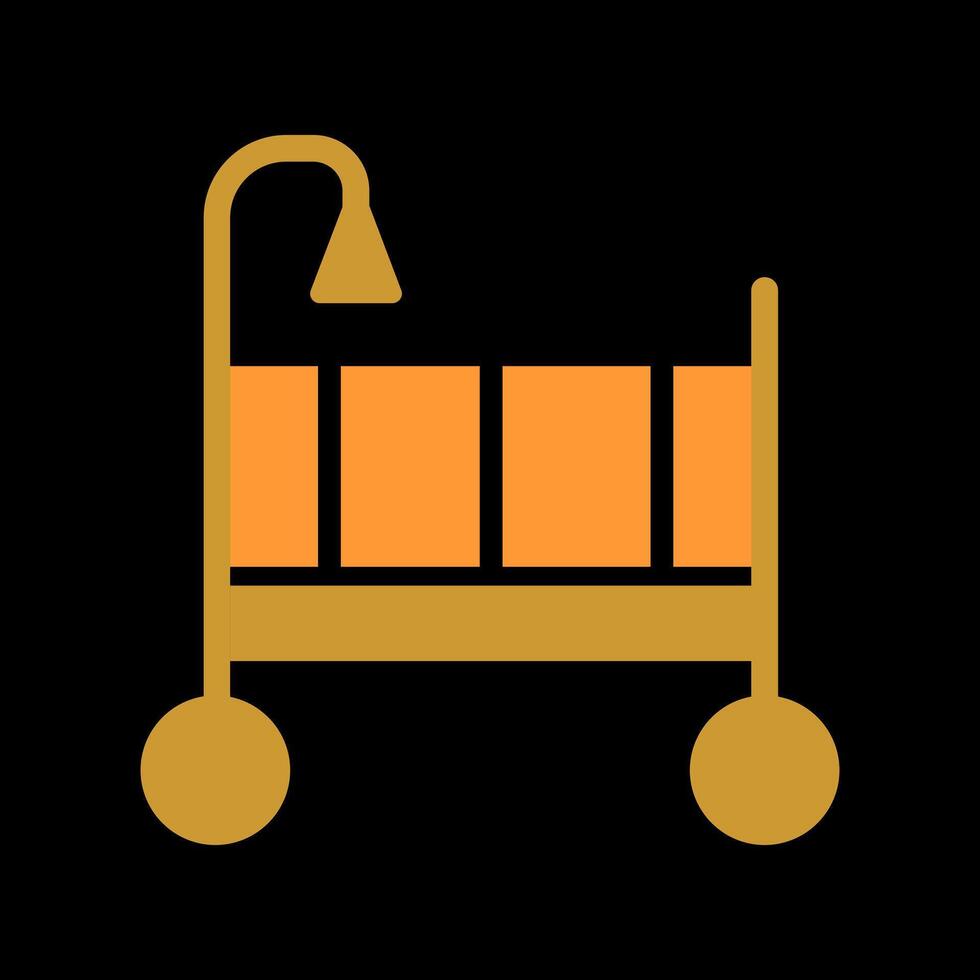 Nursery Decor Icon Design vector
