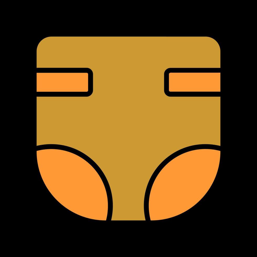 Diaper Changing Icon Design vector