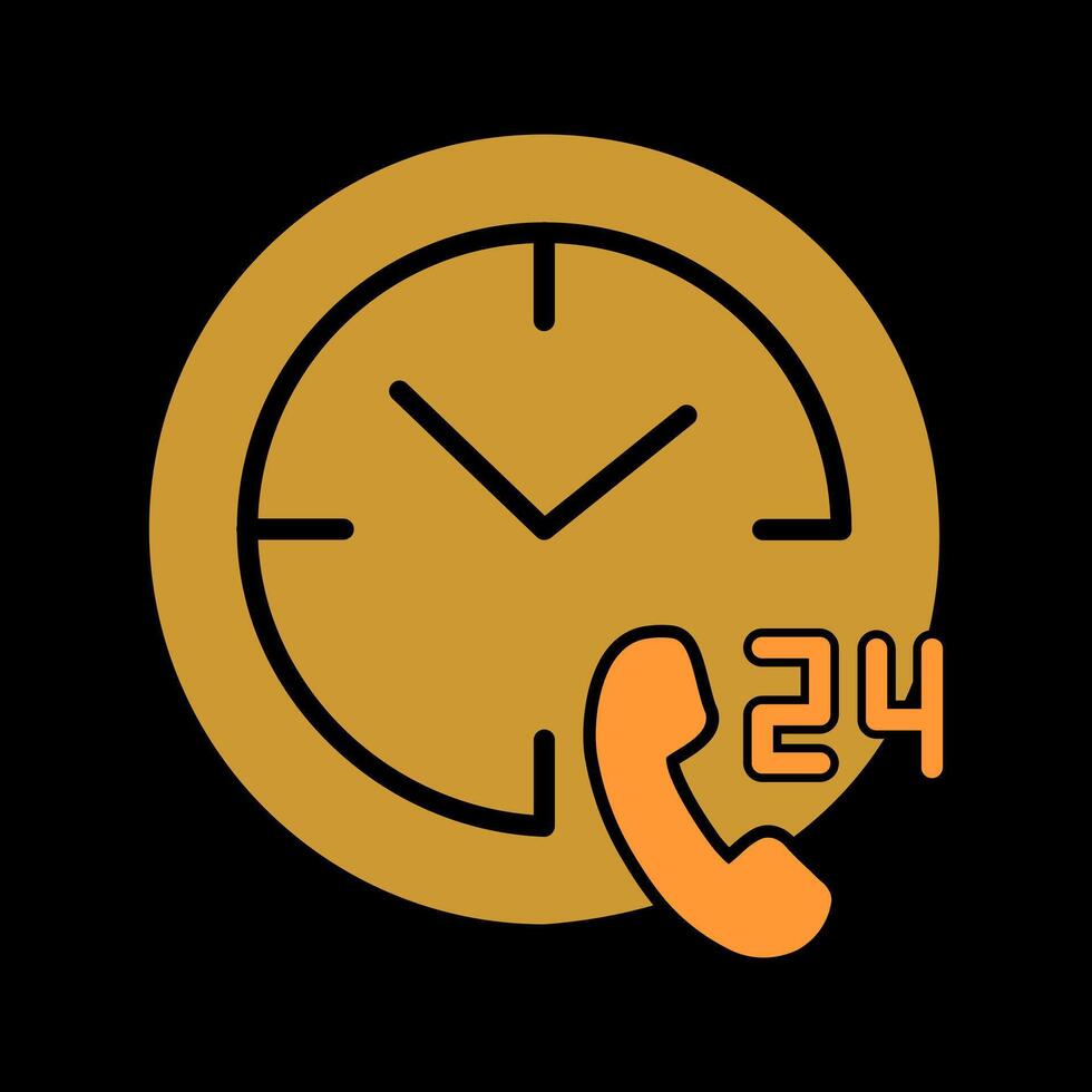 Phone Assistance Icon Design vector