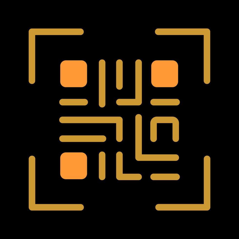 QR Code Generator Icon Design vector
