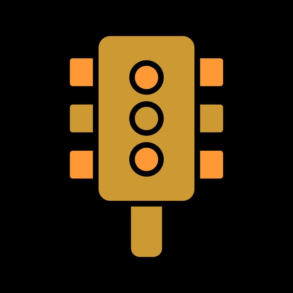 Traffic Light Icon Design vector