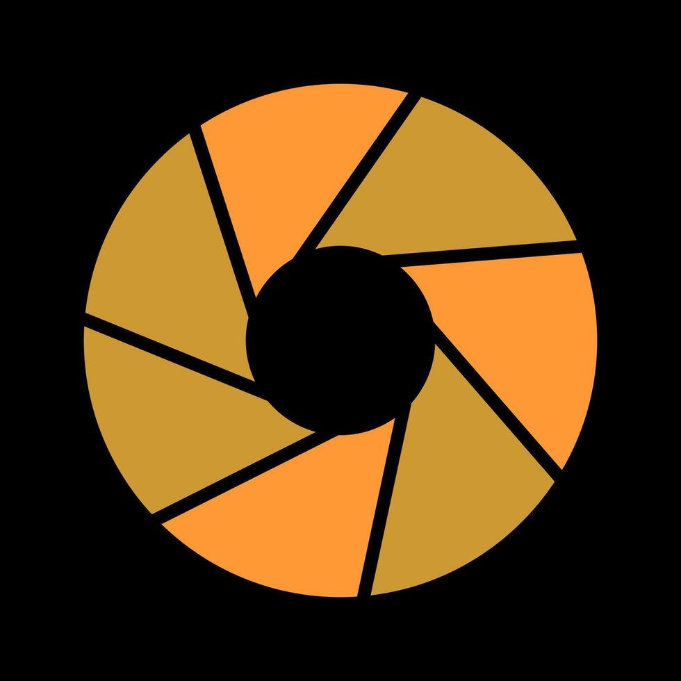 Aperture Artifacts Icon Design vector