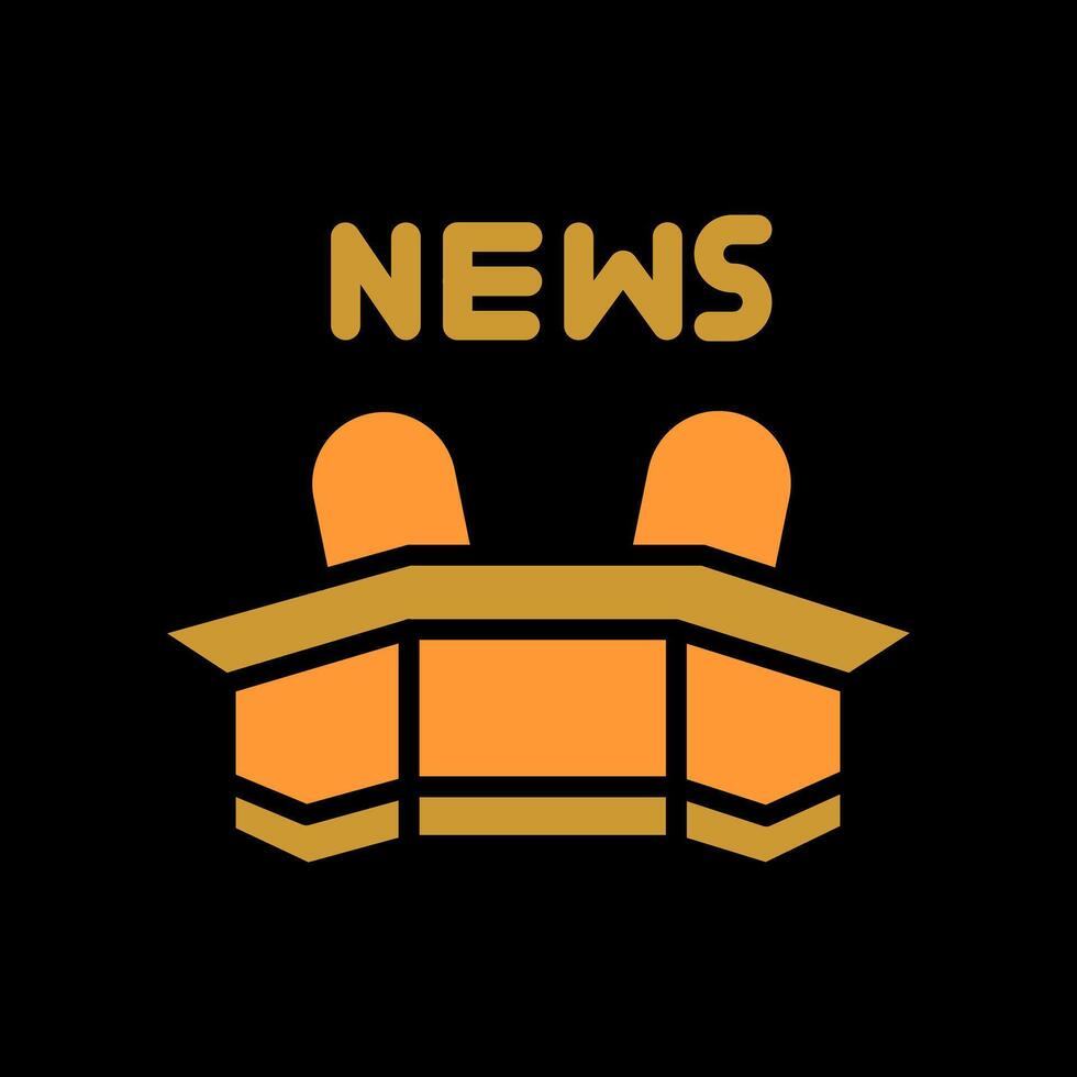 Newsroom Icon Design vector