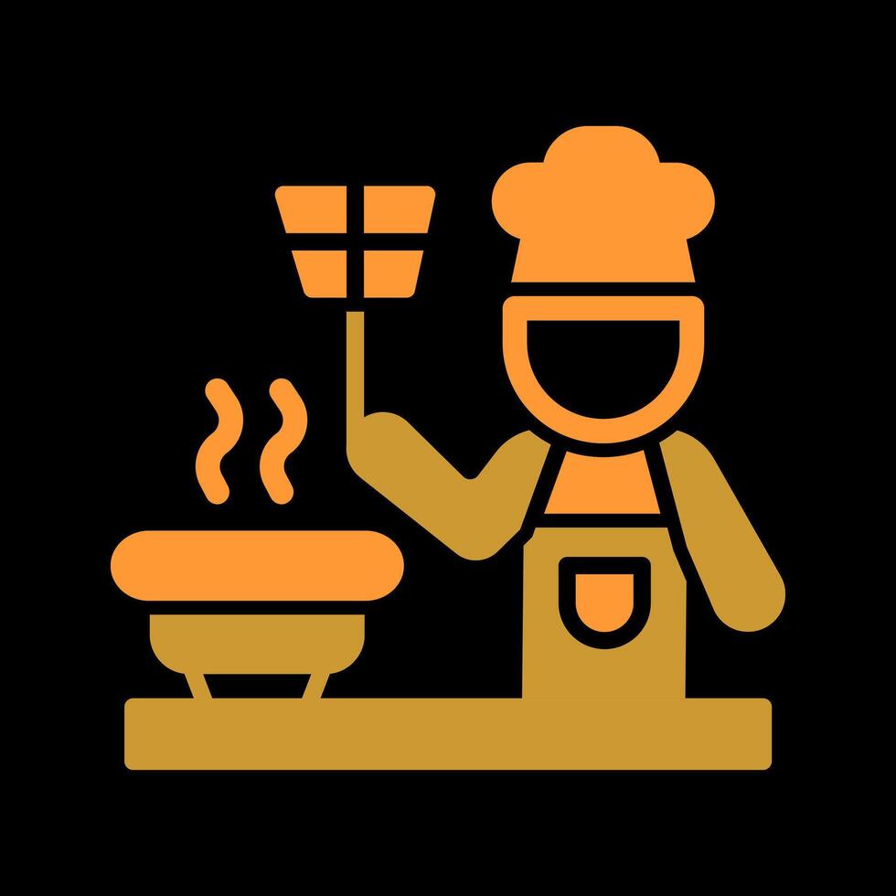 Cooking Together Icon Design vector