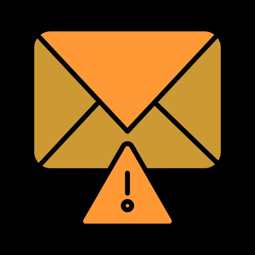 Message Alert Icon Design vector