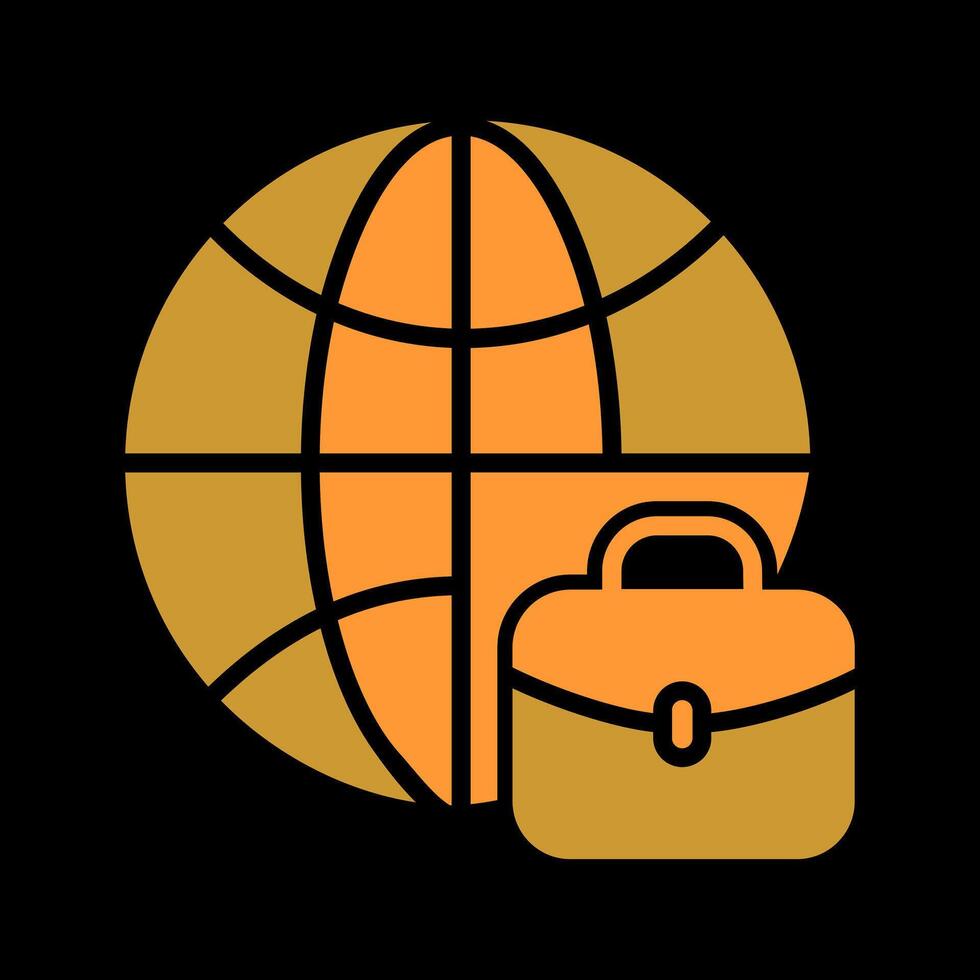 International Job Icon Design vector