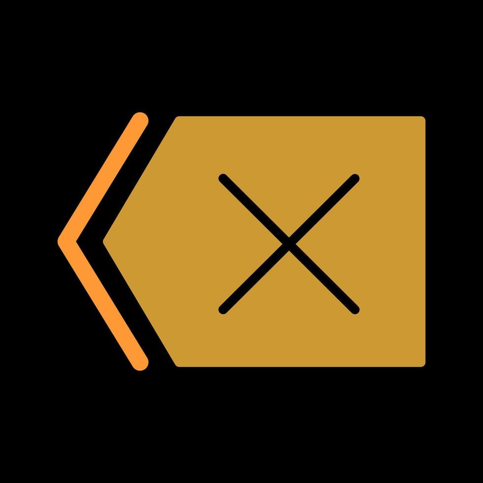 Delete Icon Design vector