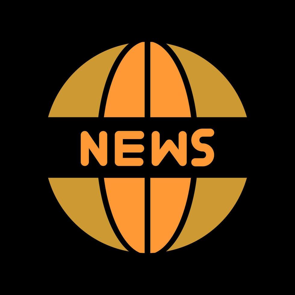 News Website Icon Design vector