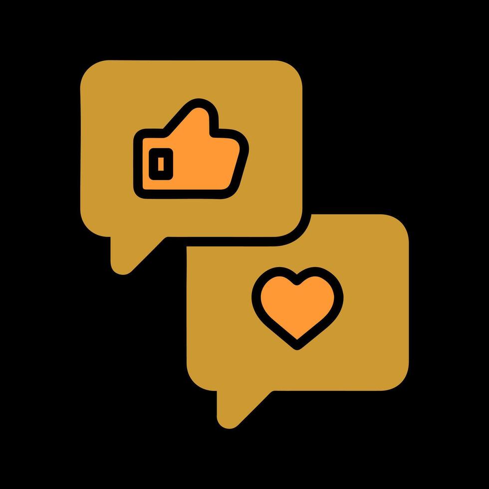 User Feedback Icon Design vector