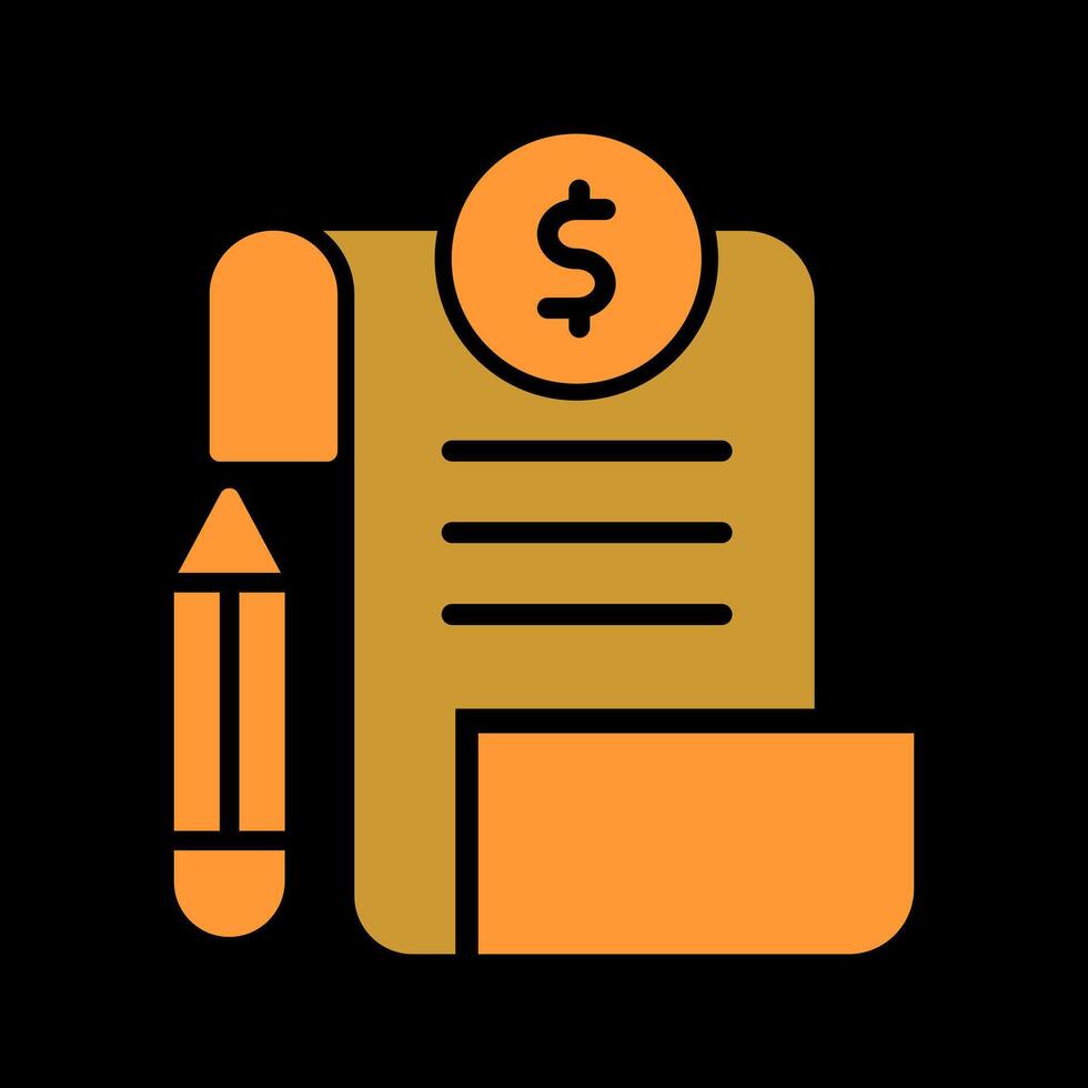 Contract Icon Design vector