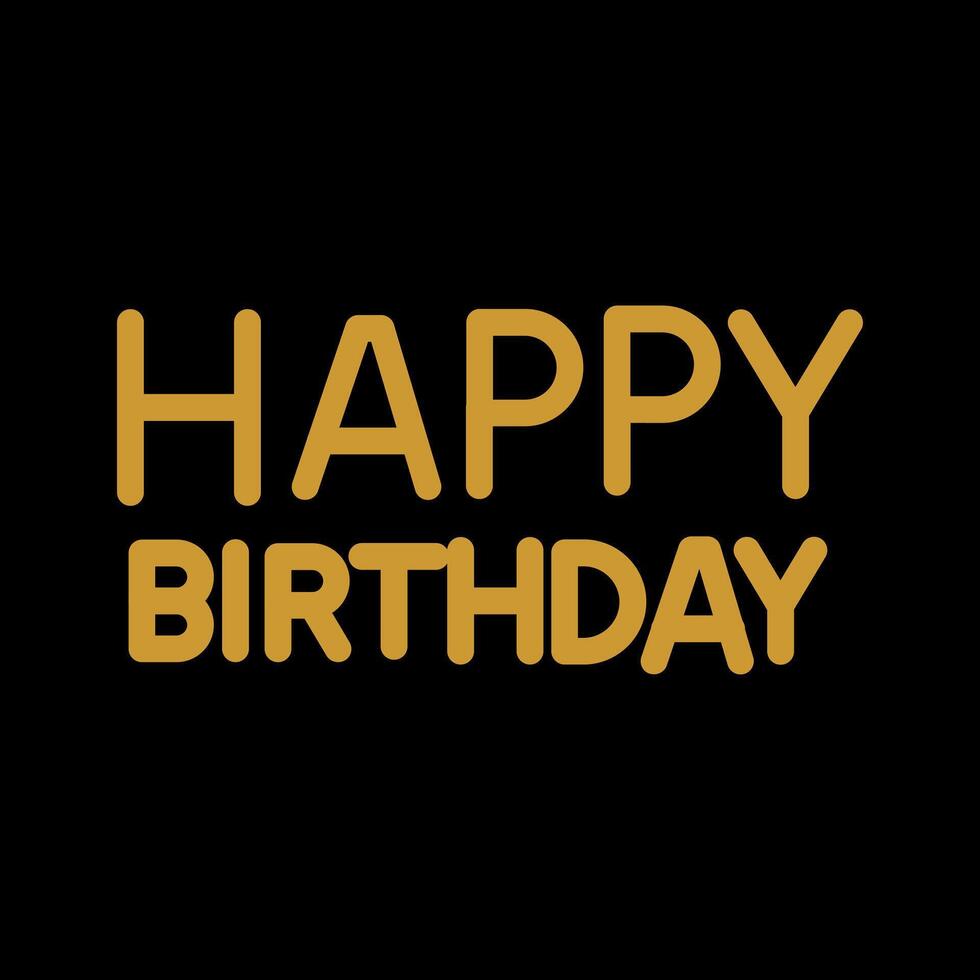 Happy Birthday Sign Icon Design vector