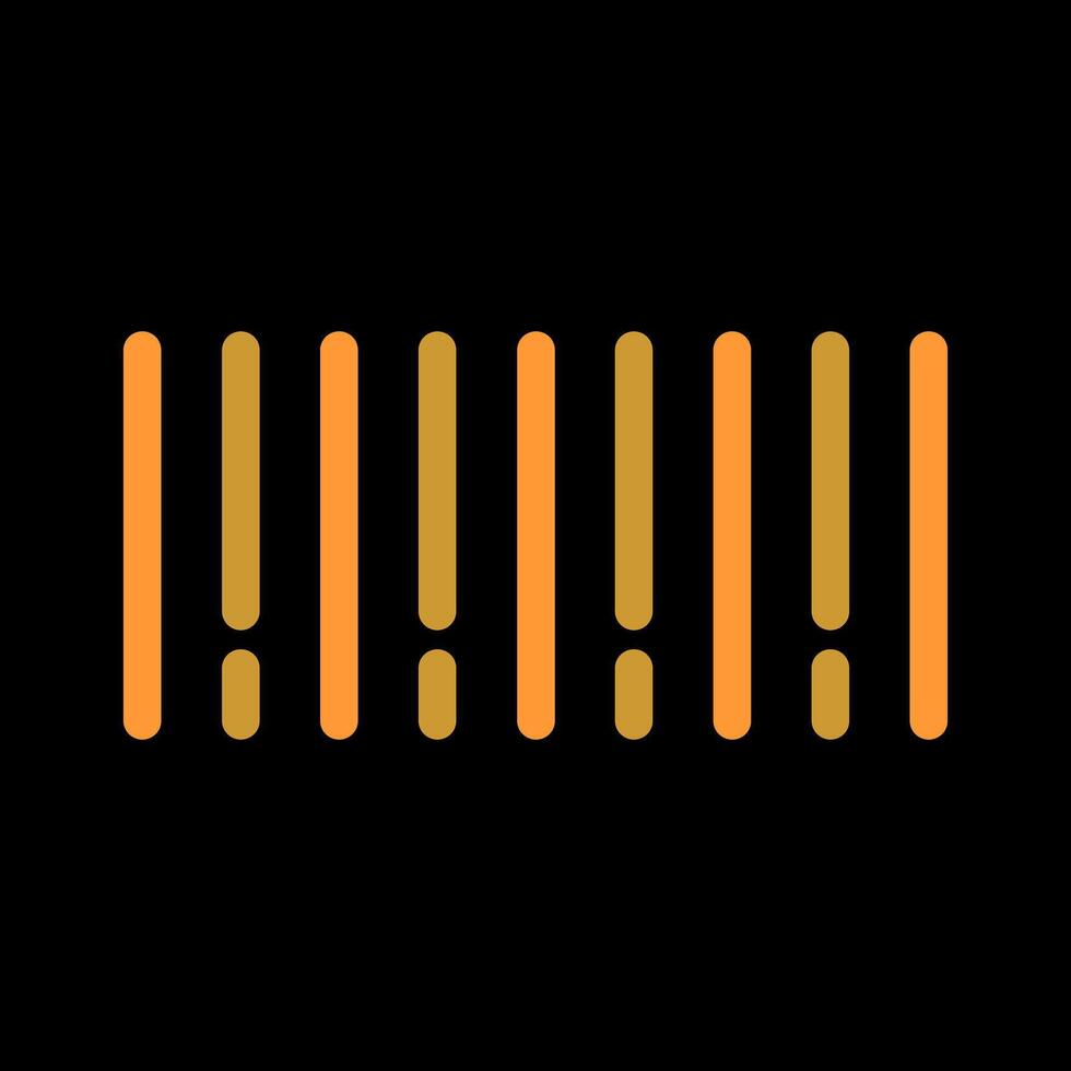 Barcode Icon Design vector