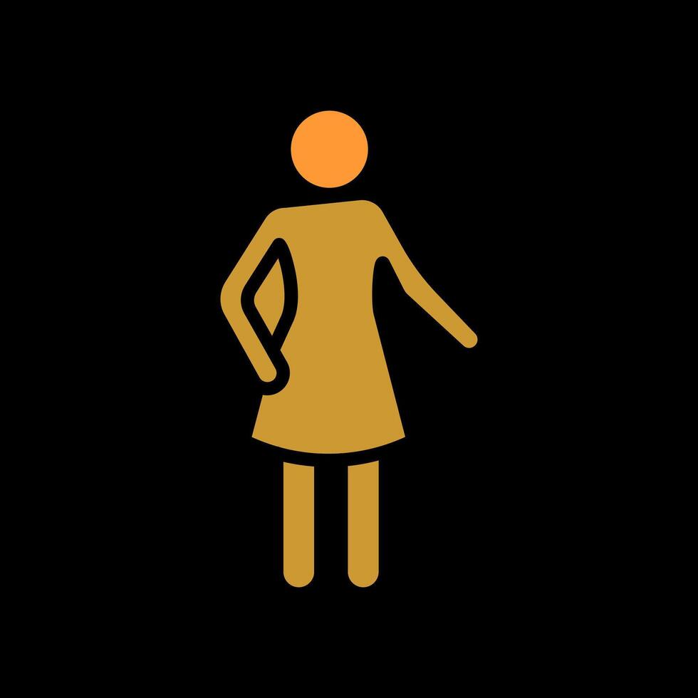 Photography Posing Icon Design vector