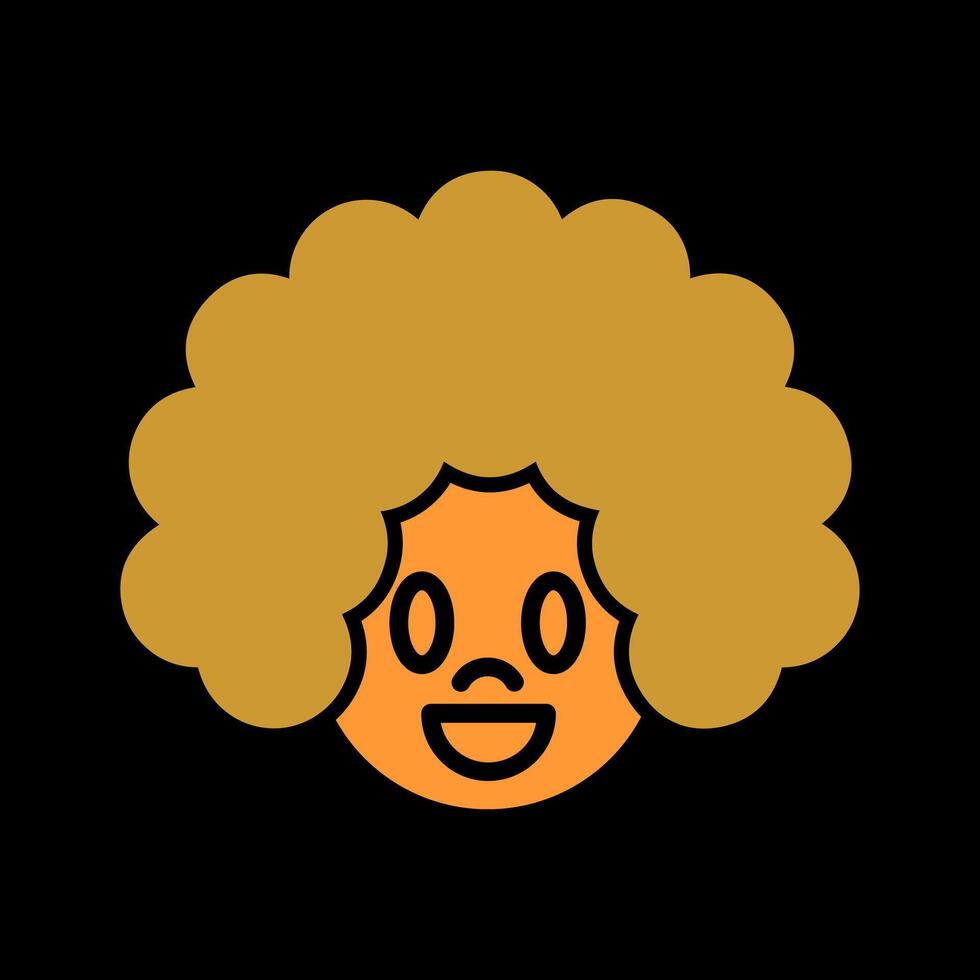 Clown Face Icon Design vector