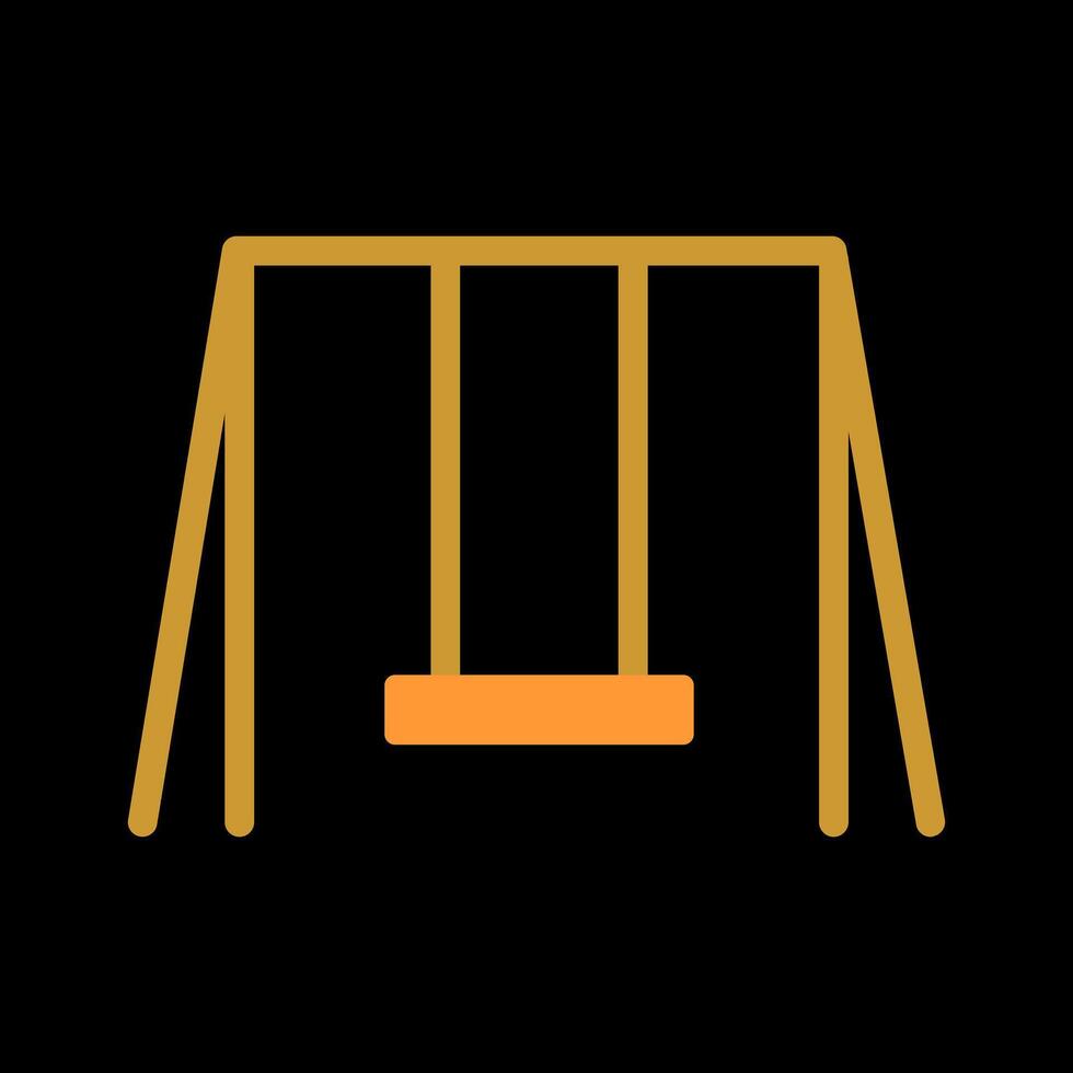 Swing Time Icon Design vector