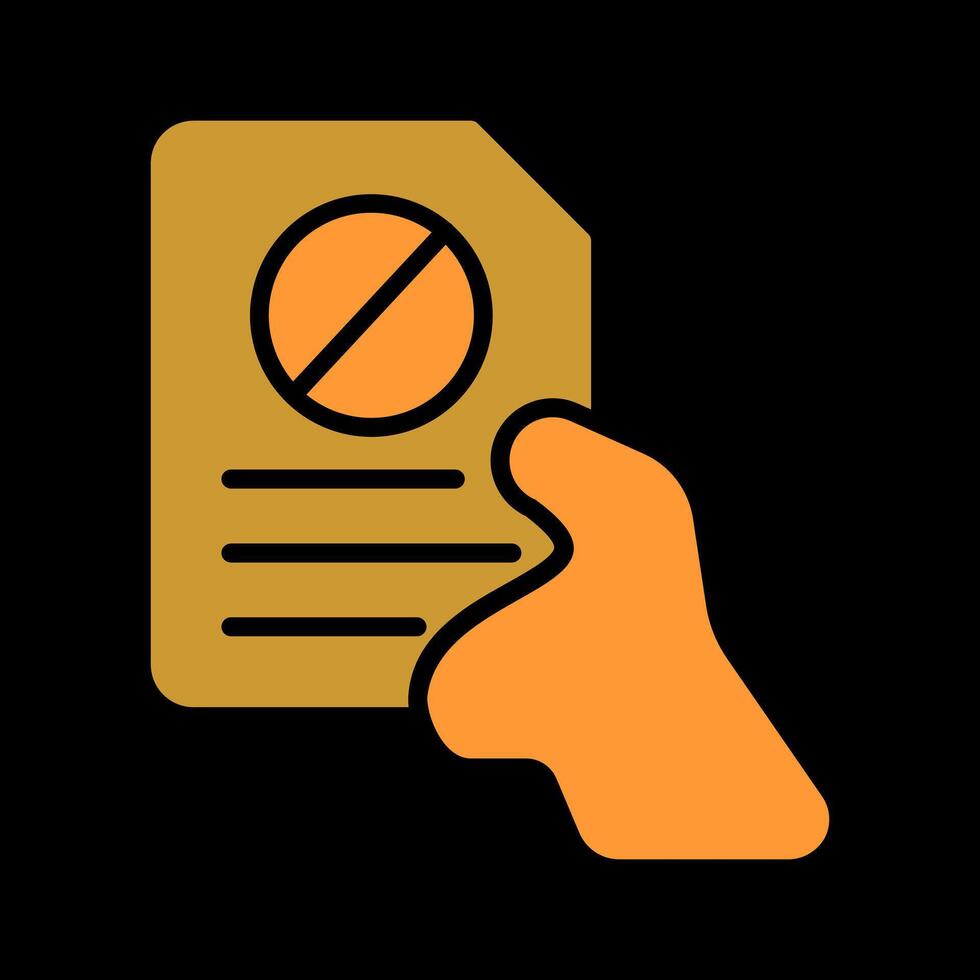 Resignation Icon Design vector
