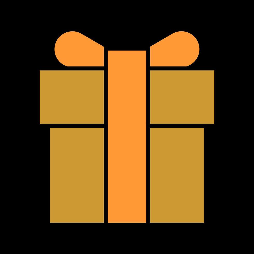 Wrapped Gift Icon Design vector