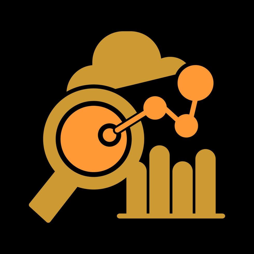 Workforce Analytics Icon Design vector