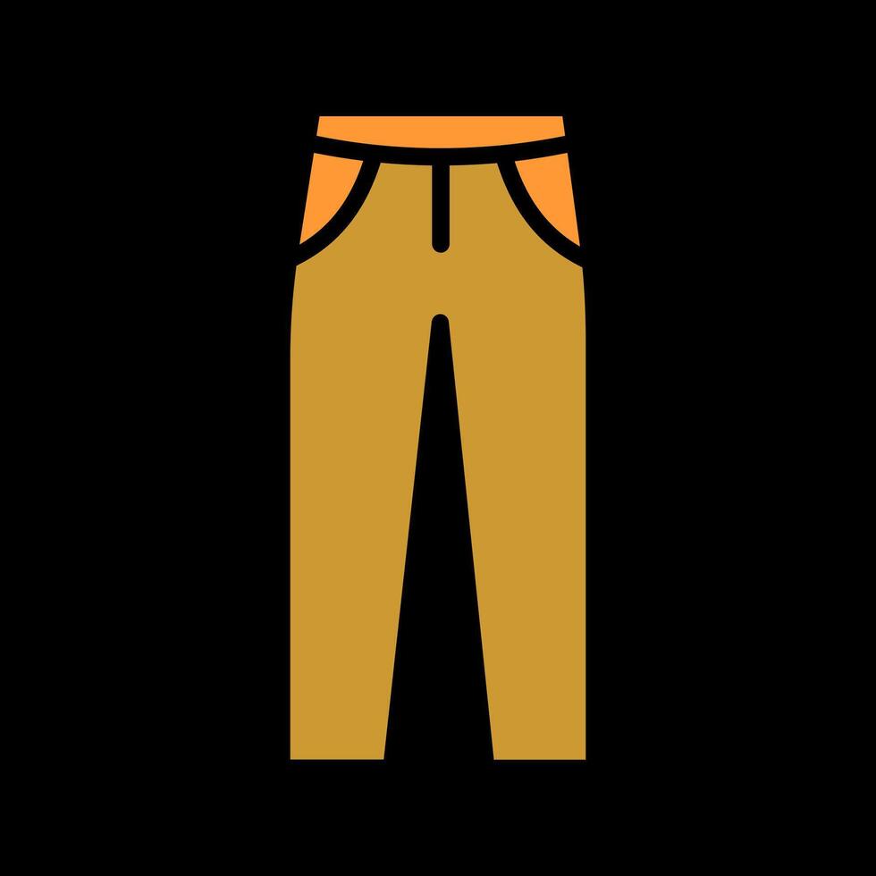 Pants Icon Design vector