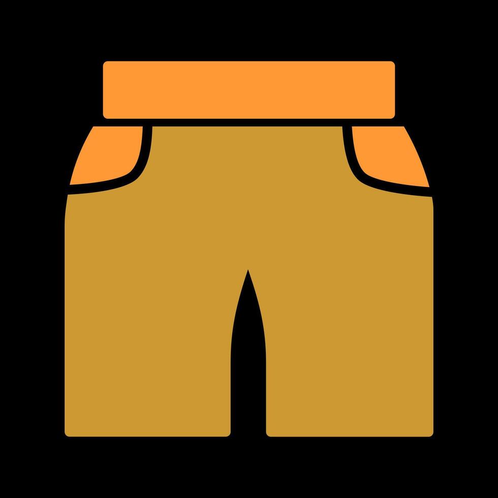 Shorts Icon Design vector