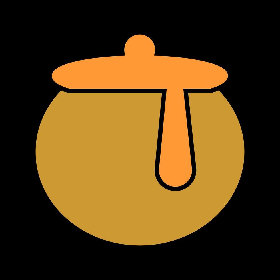 Honey Pot Icon Design vector