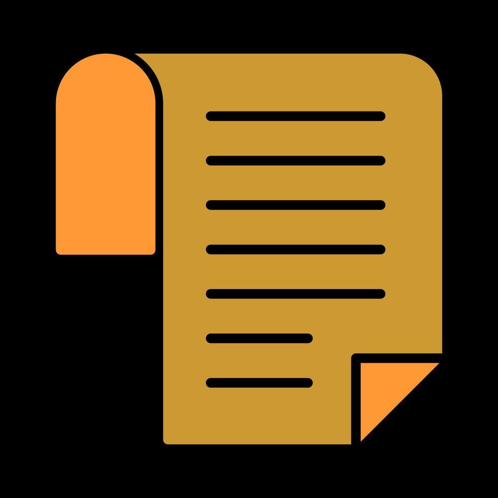 Document Icon Design vector