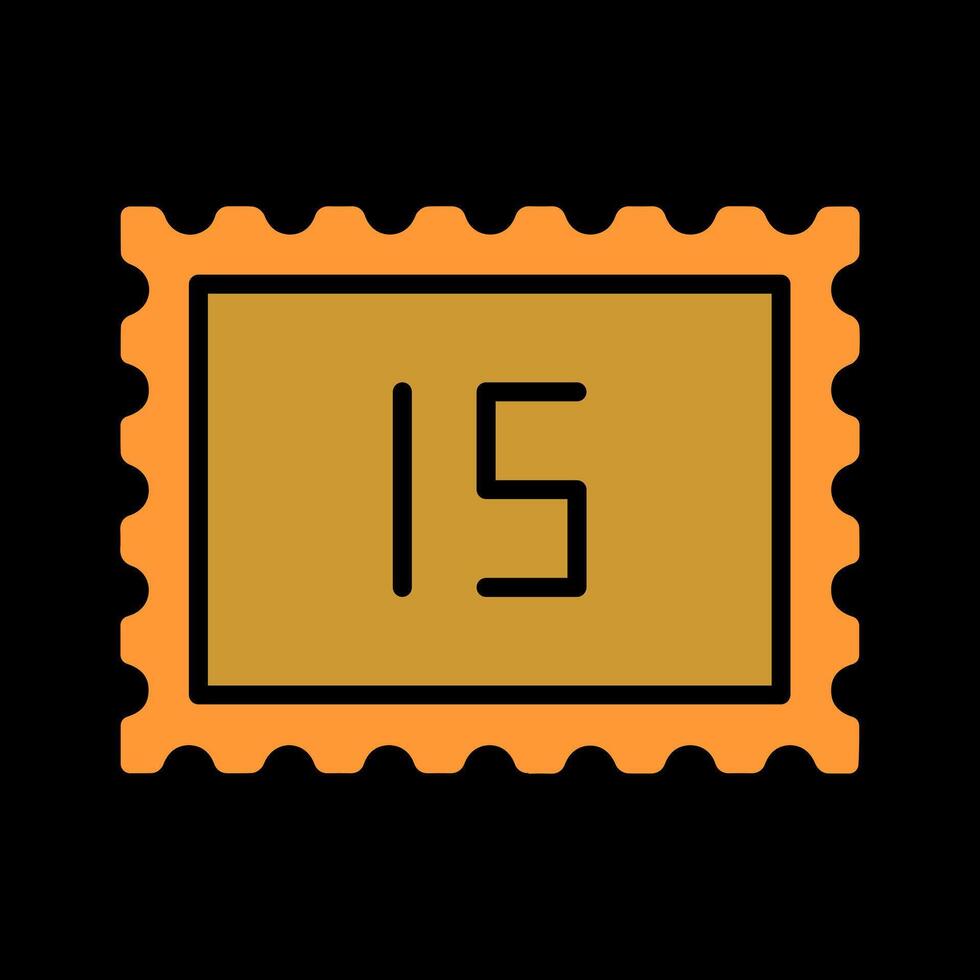 Postage Due Icon Design vector