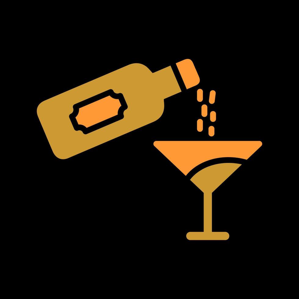 Wine Pour Icon Design vector