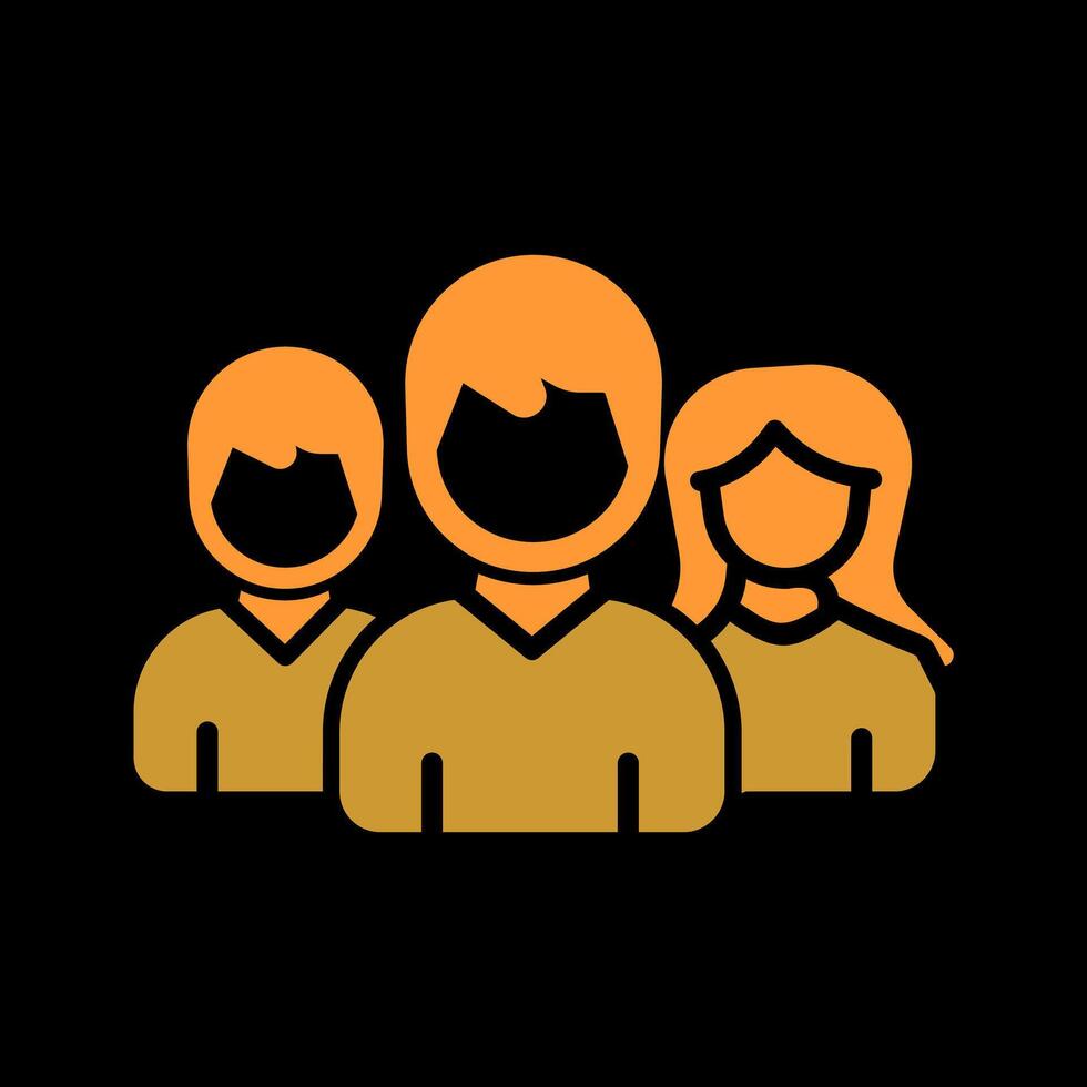 Group Photo Icon Design vector