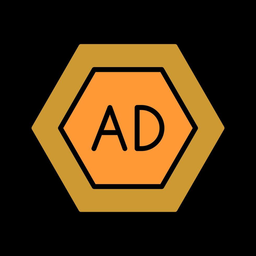 Ad Blocker Icon Design vector