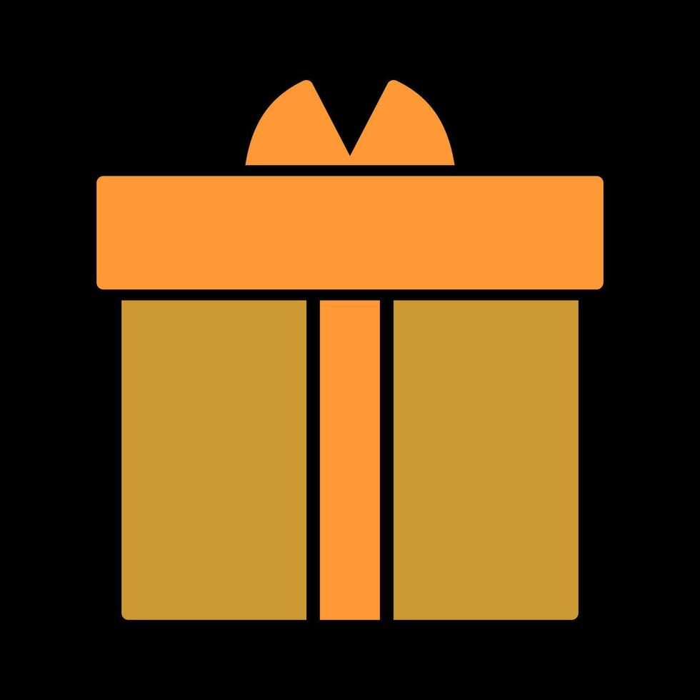Gift Wrap Icon Design vector