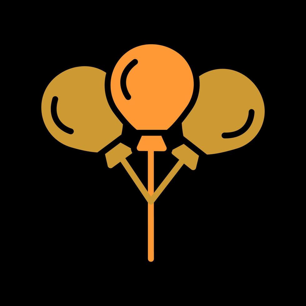 Balloons Icon Design vector
