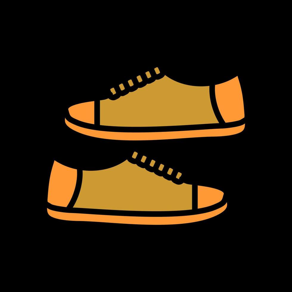 Toddler Shoes Icon Design vector