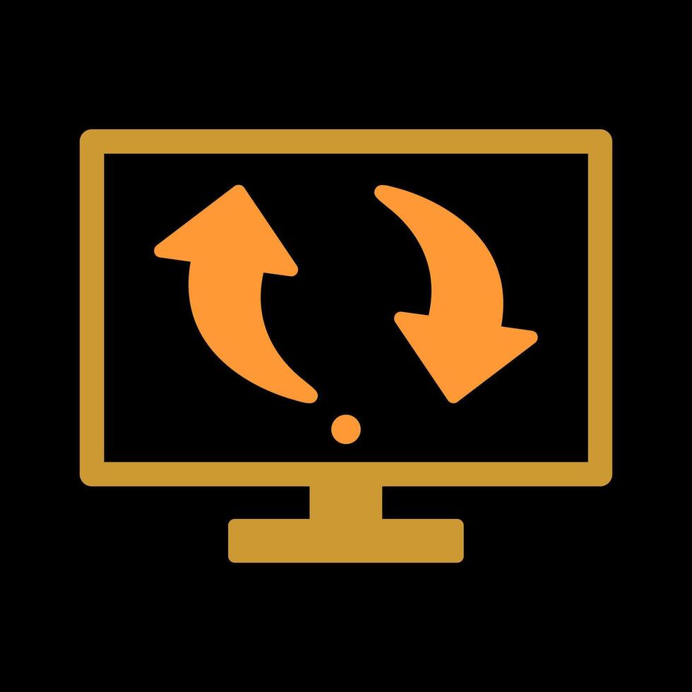 Migrate Icon Design vector