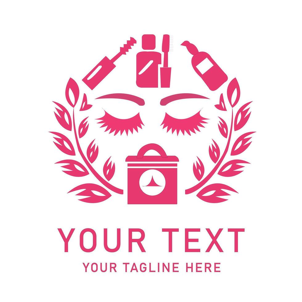 Professional Beauty And Make Up Icons Set For Business vector