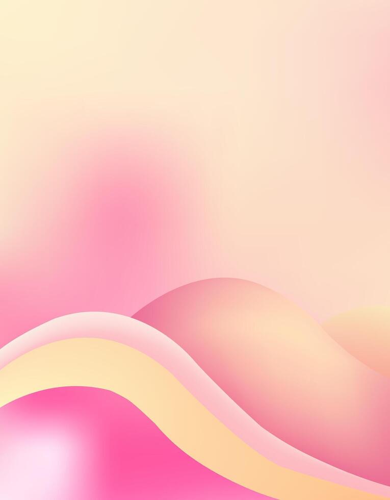 Pink gradient abstract background design. Wallpaper design vector
