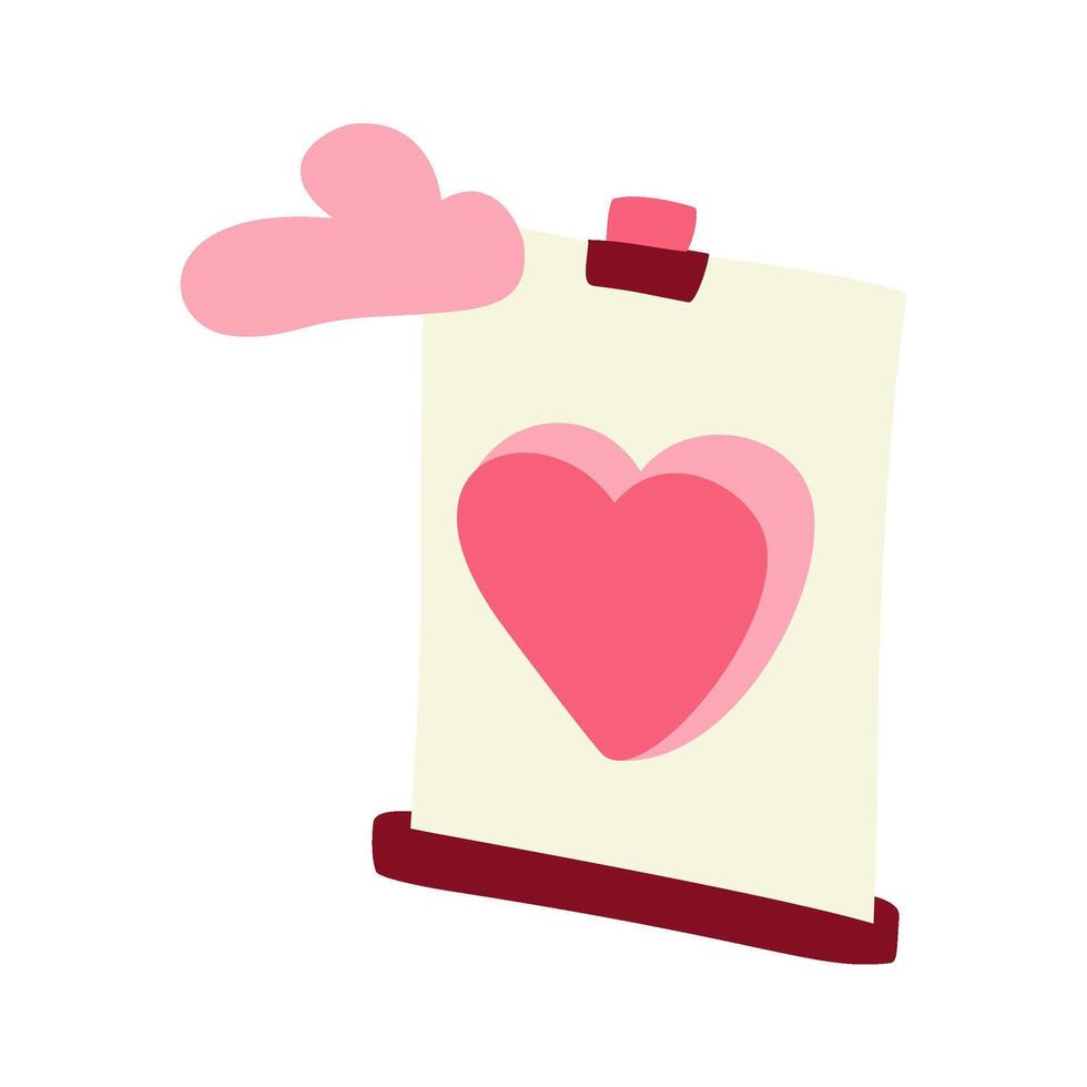 Spread the love with romantic Valentines illustrations, featuring soft hues and designs made to charm vector