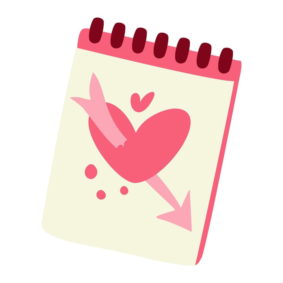 Wrap your messages in love with our pastel Valentines illustrations, perfect for every romantic gesture vector