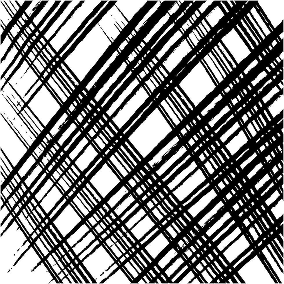 Black and white abstract featuring diagonal lines creating a dynamic visual effect on a plain background vector