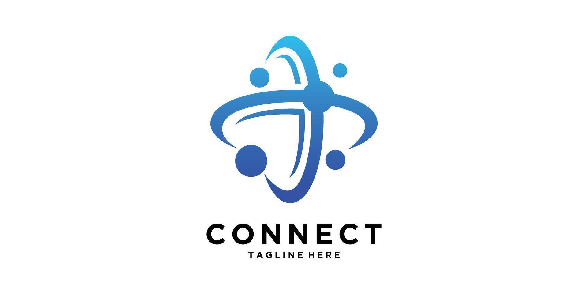logo design global connection icon ,symbol,idea,creative. vector